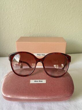 MIU-MIU-MU03NS HAG6S1 WOMANS SUNGLASSES